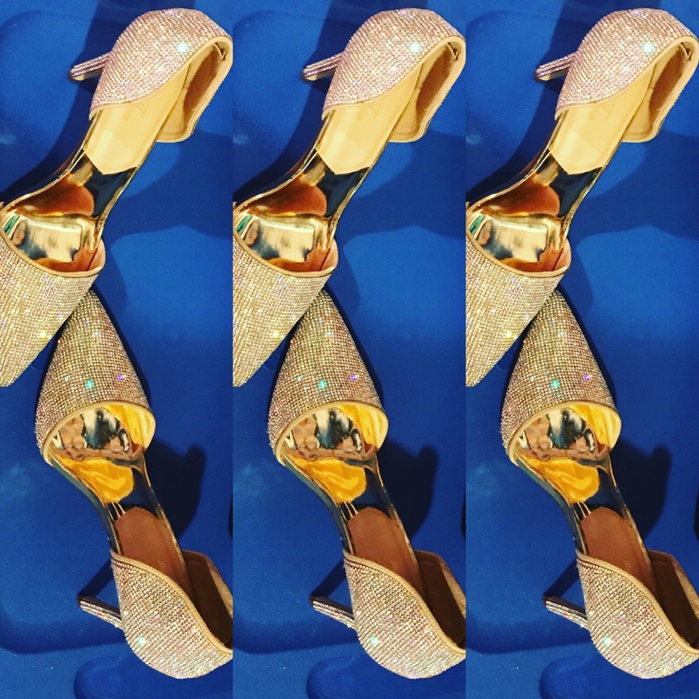High heels 👠 with crystals